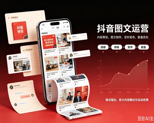 石拐抖音图文代运营服务