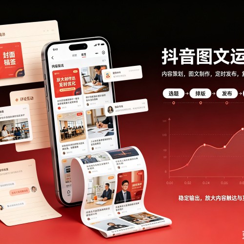 石拐抖音图文代运营服务